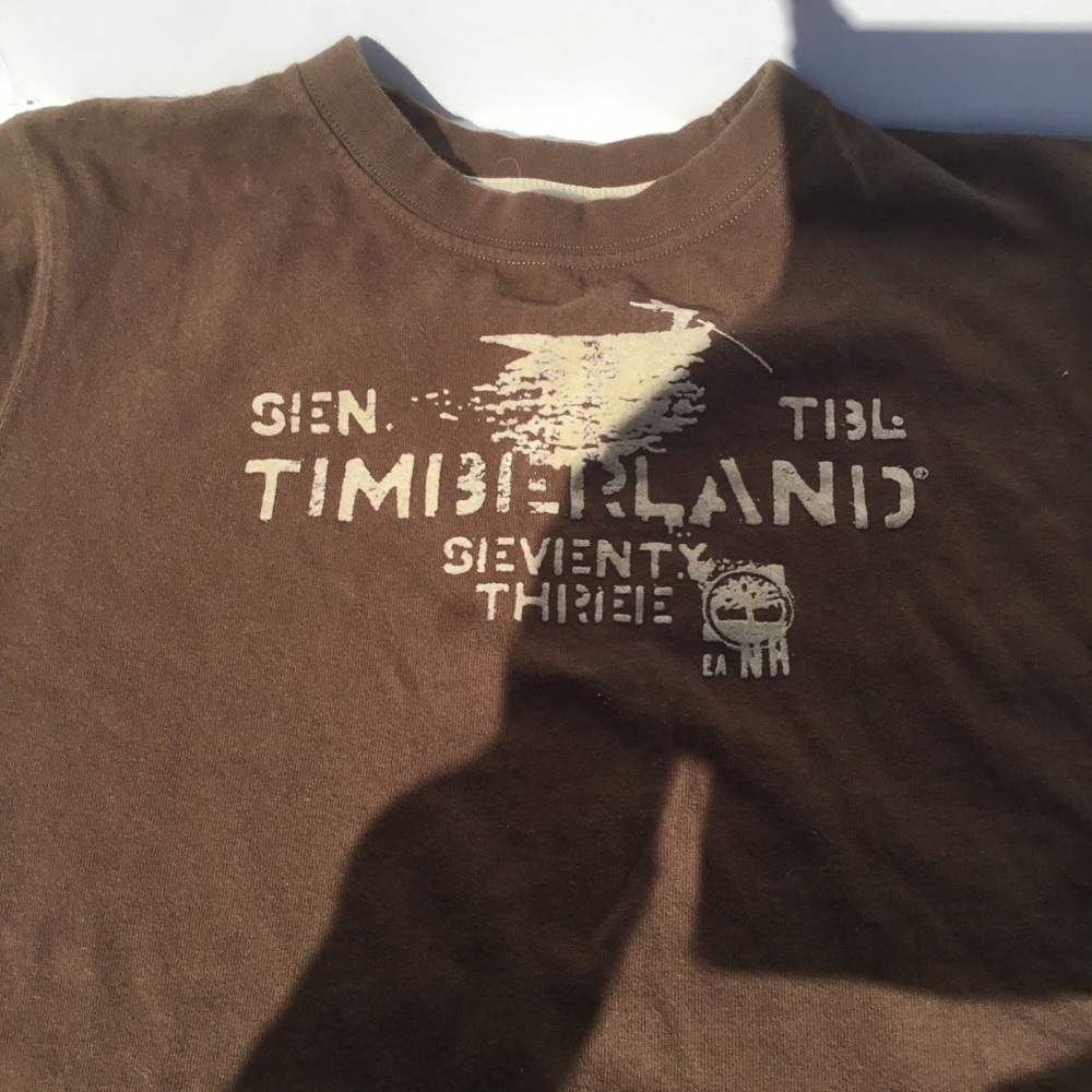 Timberland boys Tshirt fits size 6/7